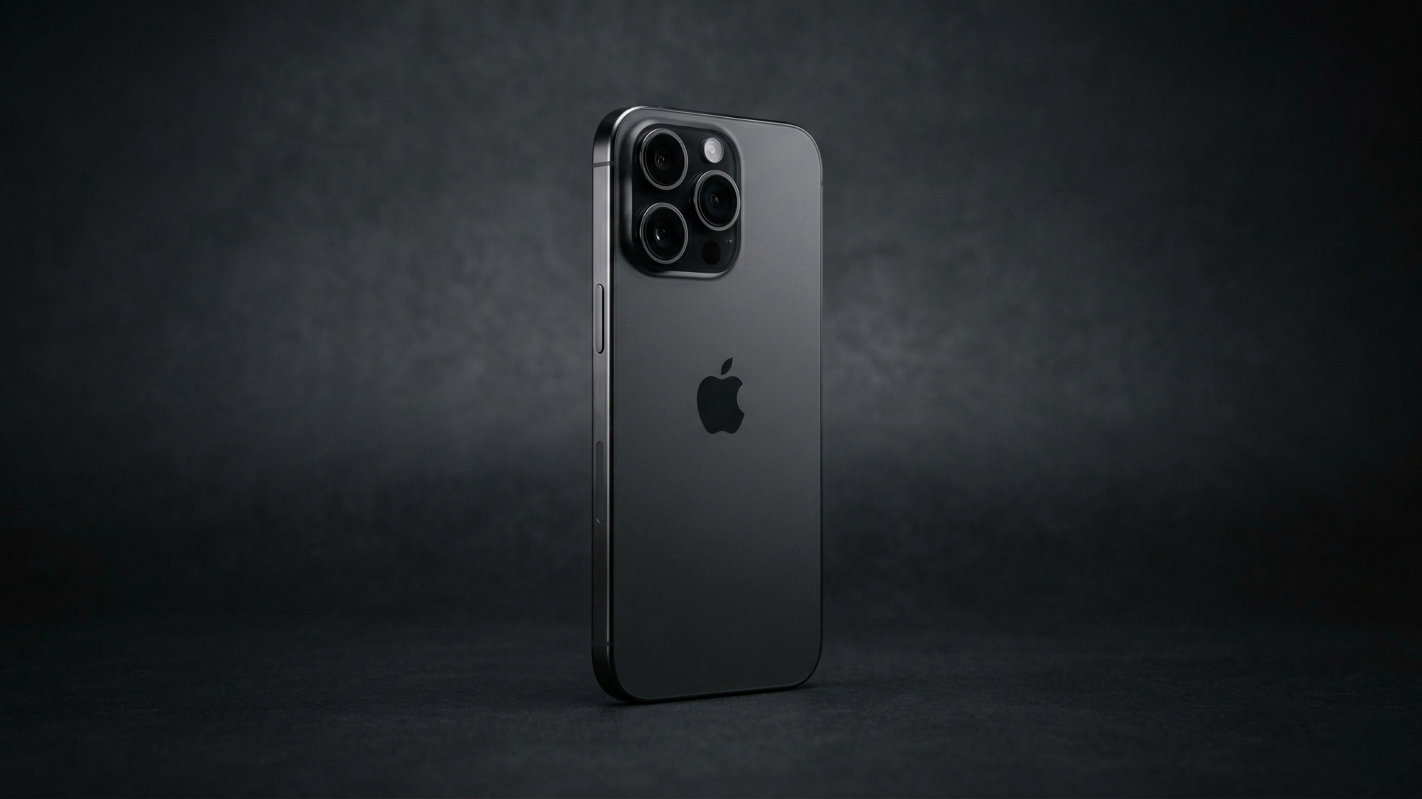 Sleek Apple iPhone with triple-camera design, symbolizing hardware innovation amid foldable device delays.
