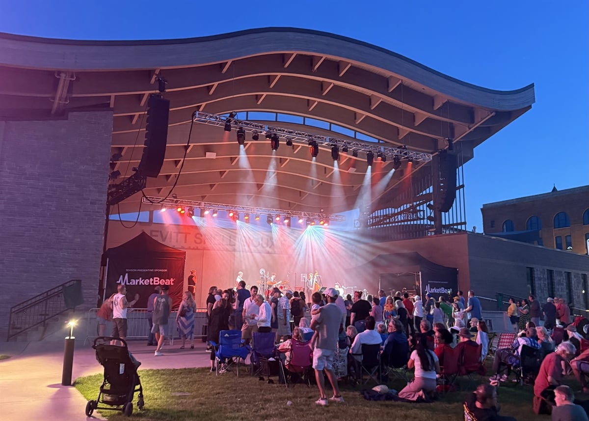  Levitt at the Falls stage during opening night