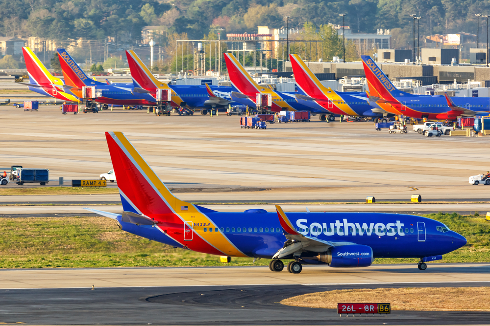 Southwest Shares Flying High