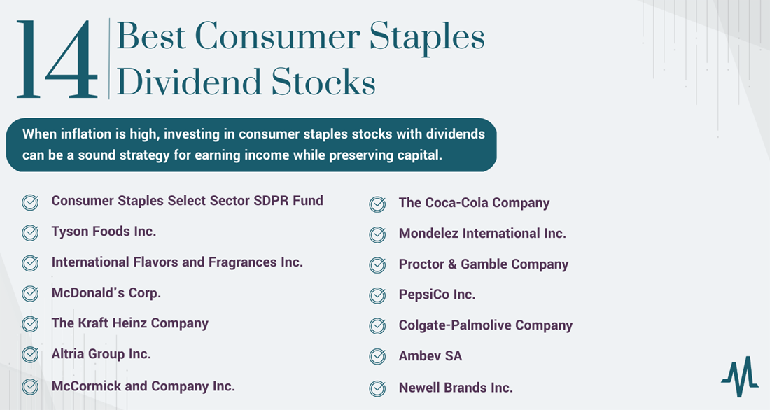 14 Best Consumer Staples Dividend Stocks