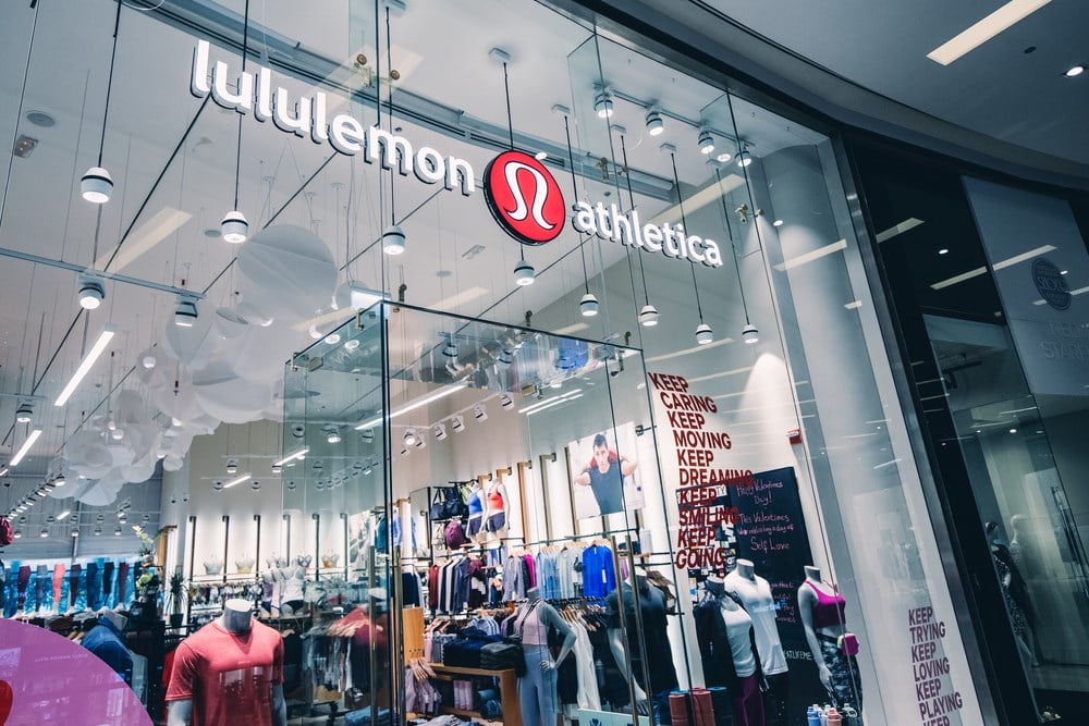 Lululemon stock price