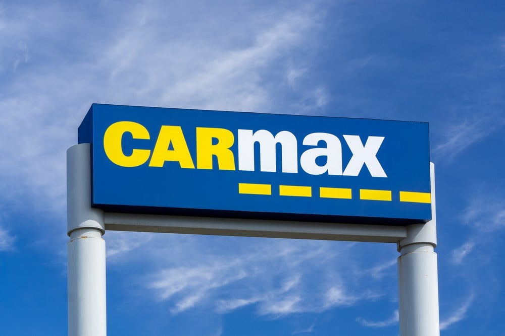 Carmax stock price 