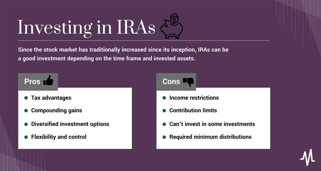 How to invest in an IRA: pros and cons image