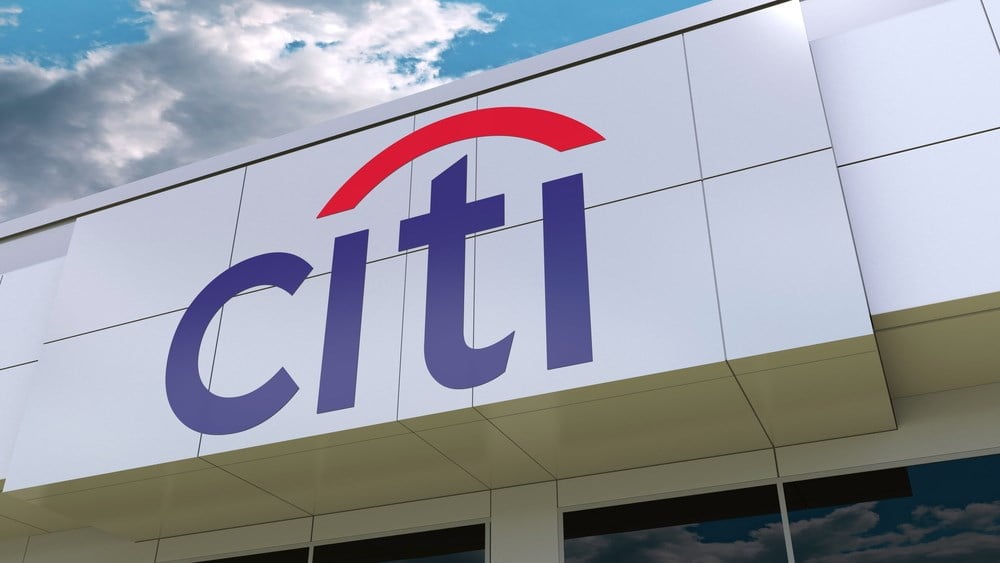 Citigroup stock price