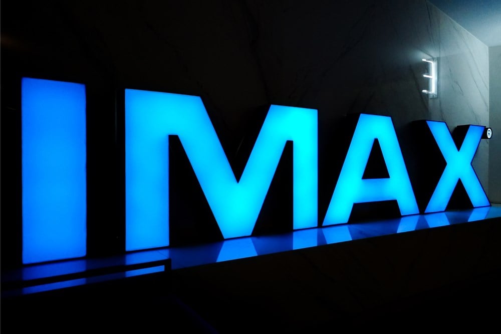 IMAX stock price 