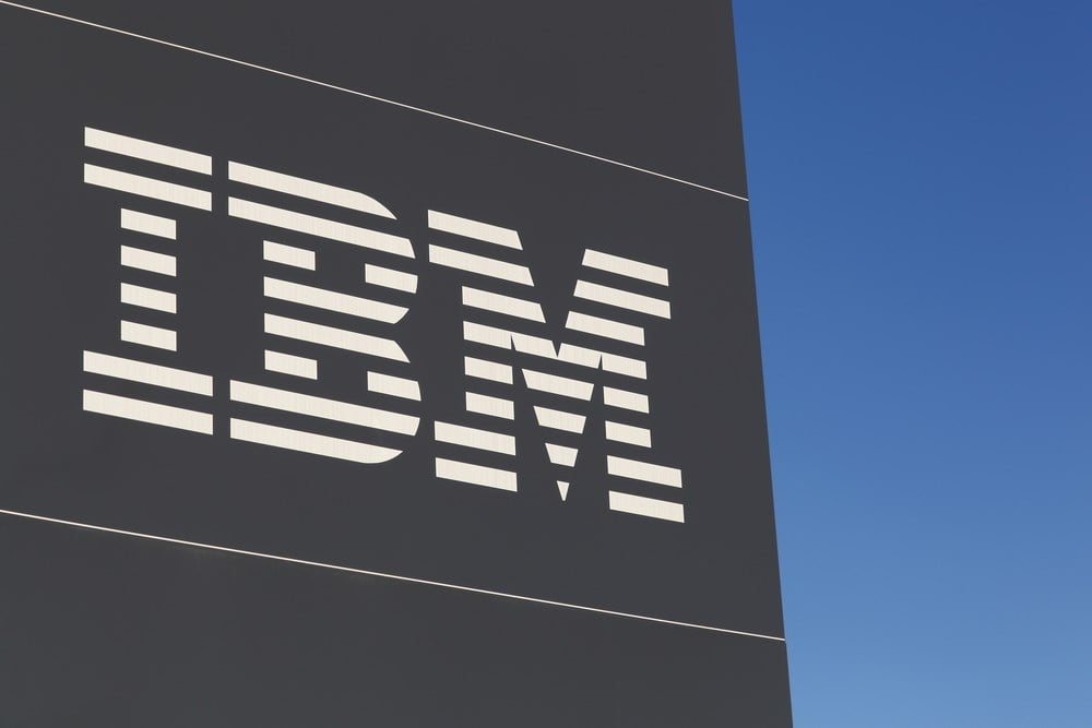 IBM stock price 