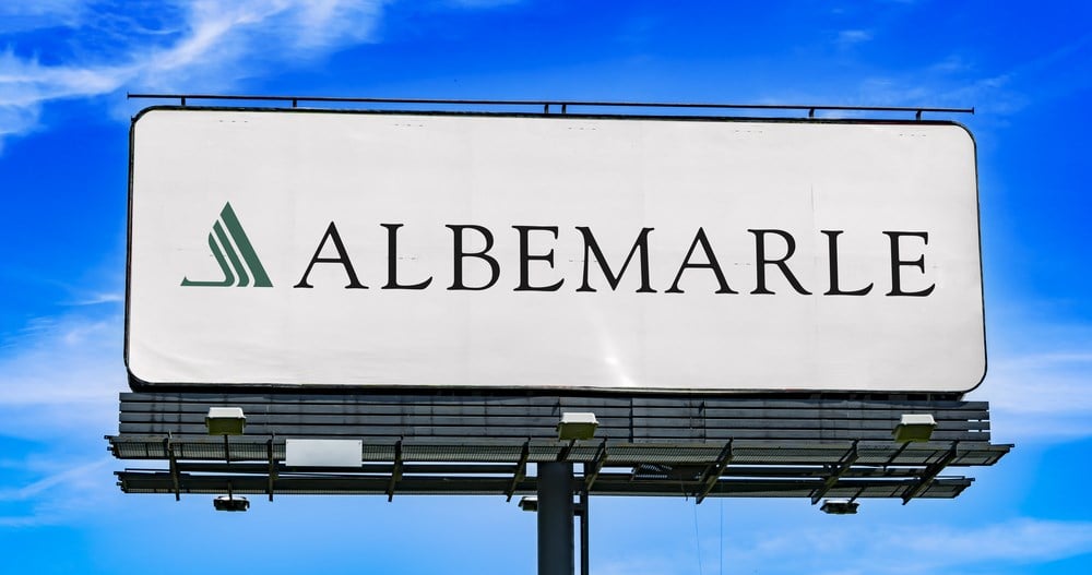 Albemarle stock price 