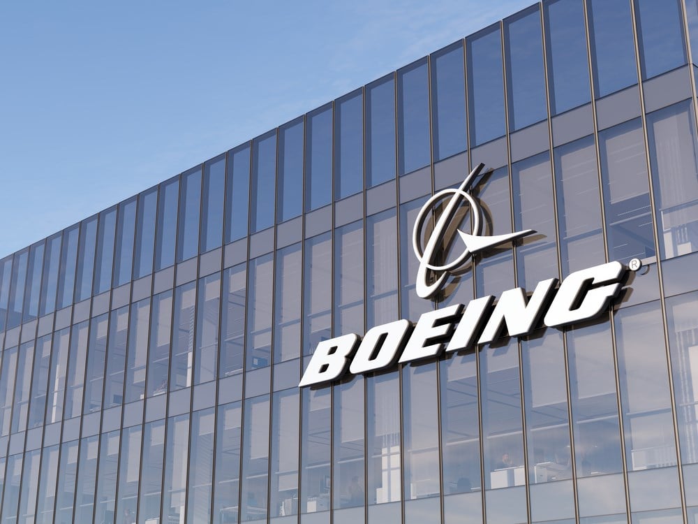 Boeing stock price