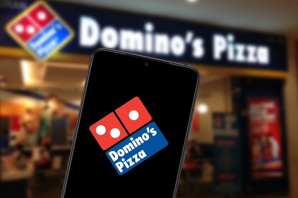 Domino's stock price 