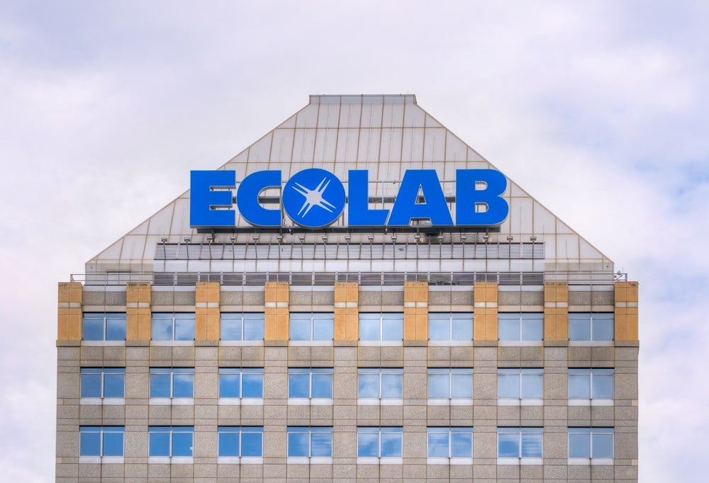 Ecolab stock dividend 
