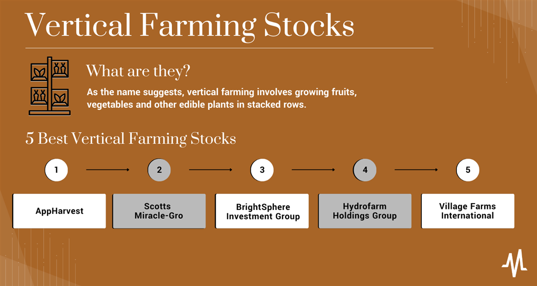 Overview of vertical farming stocks: definition and list of stocks