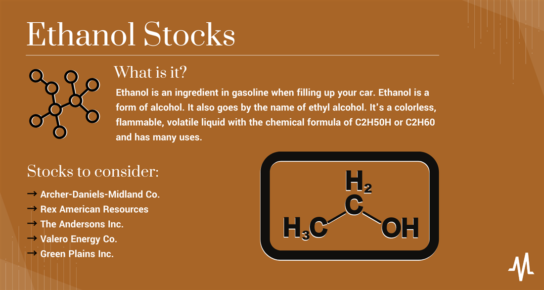 Ethanol stocks to consider on MarketBeat