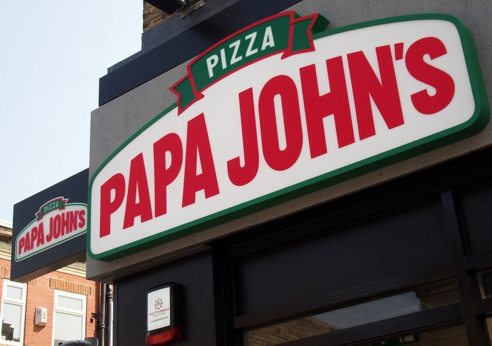 Papa johns stock price storefront 