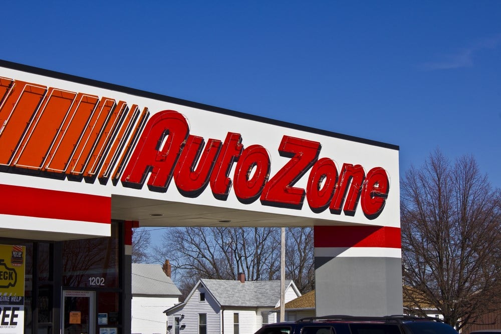 Indianapolis - Circa March 2016: AutoZone Retail Store. AutoZone is a Retailer and Distributor of Automotive Parts III
