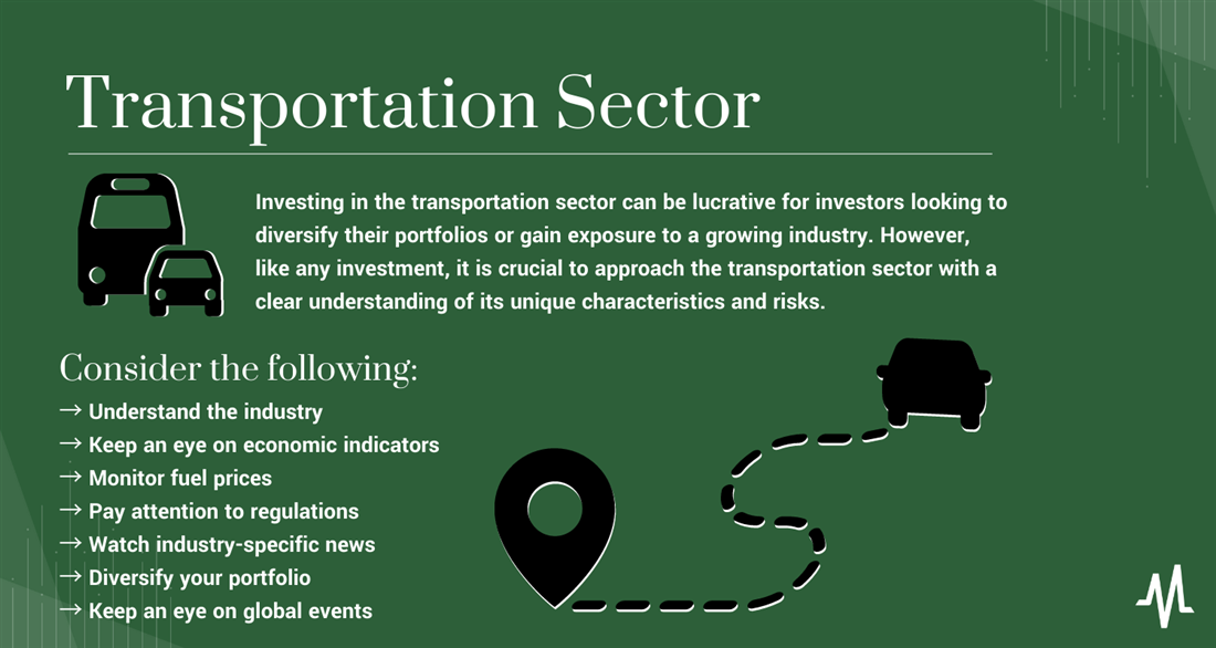 What is the transportation sector? Infographic explanation