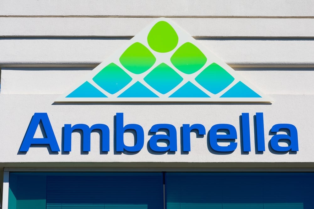 Ambarella stock price and logo 