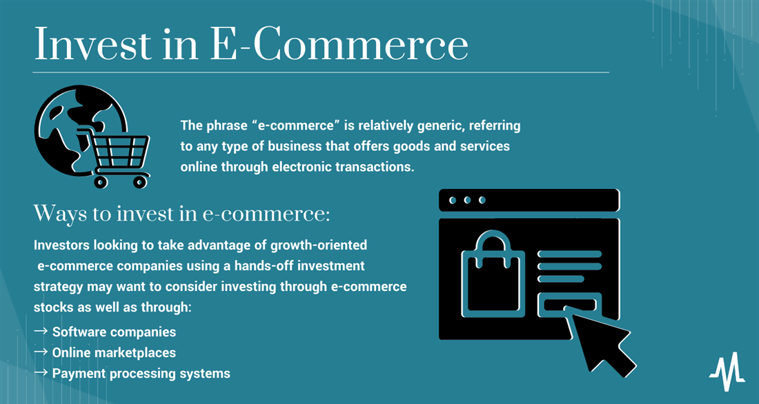 how to invest in e-commerce infographic on MarketBeat