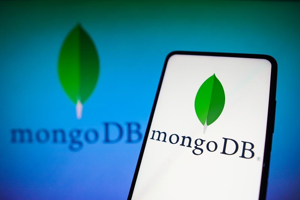 MongoDB stock price 