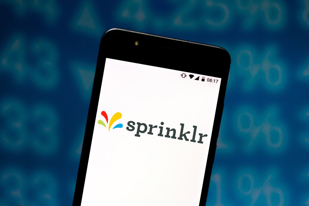 Sprinklr stock price 