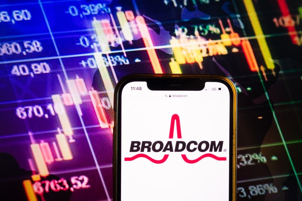 Broadcom stock price 