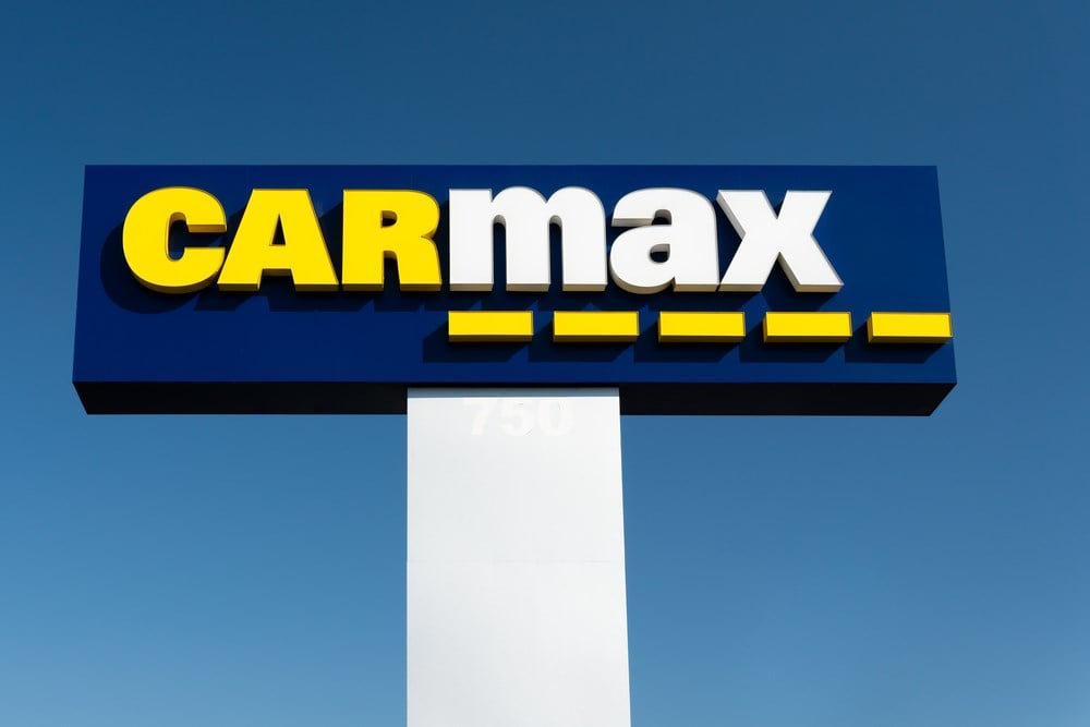 carmax stock price 