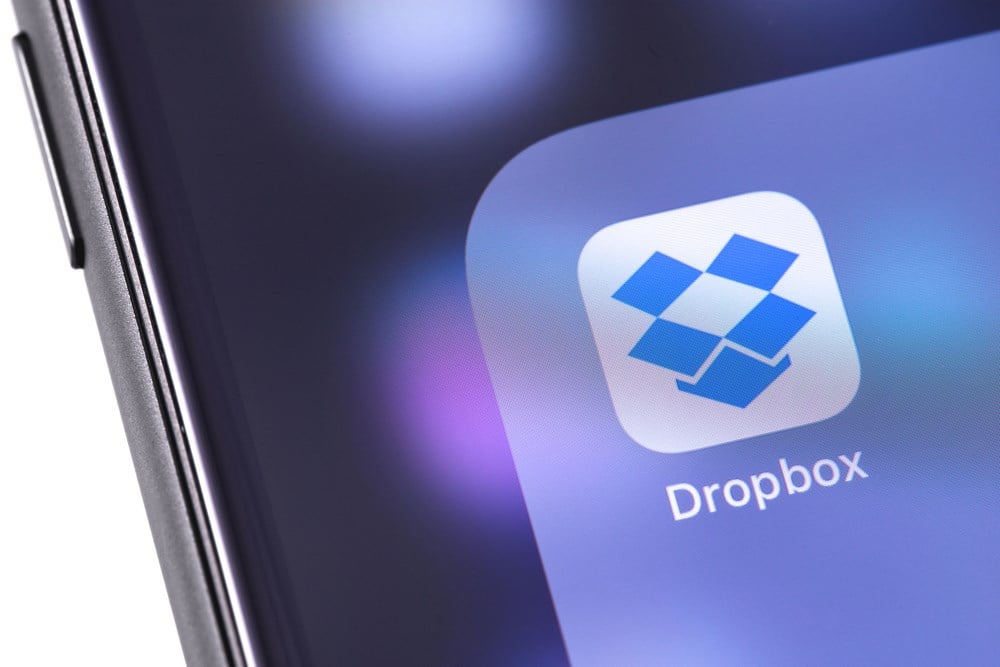 Dropbox stock price forecast