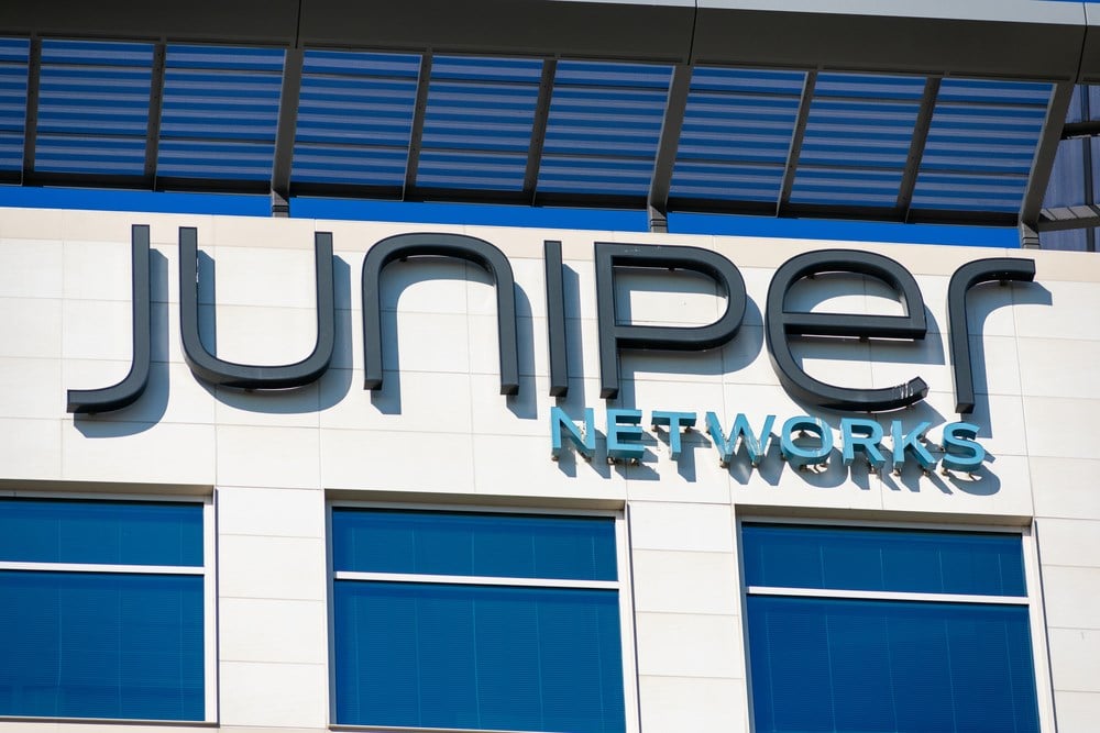 Juniper Networks stock price 