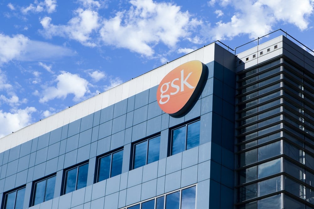 The GSK lawsuit could have derailed GSK completely, but shares have enjoyed a solid incline. Image of the outside of a GSK building.