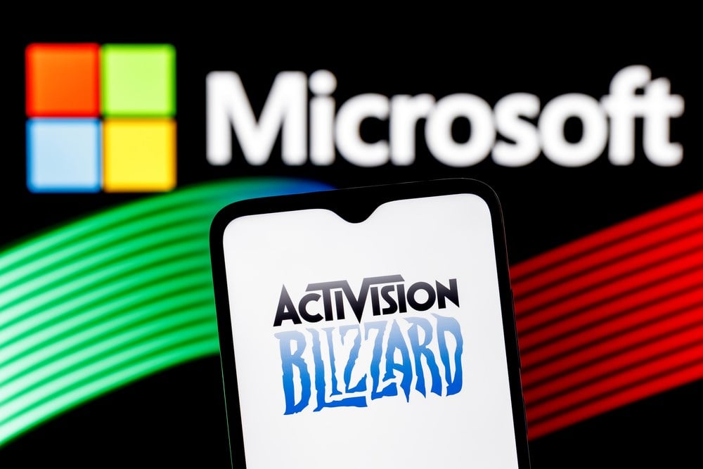 Activision stock Microsoft 