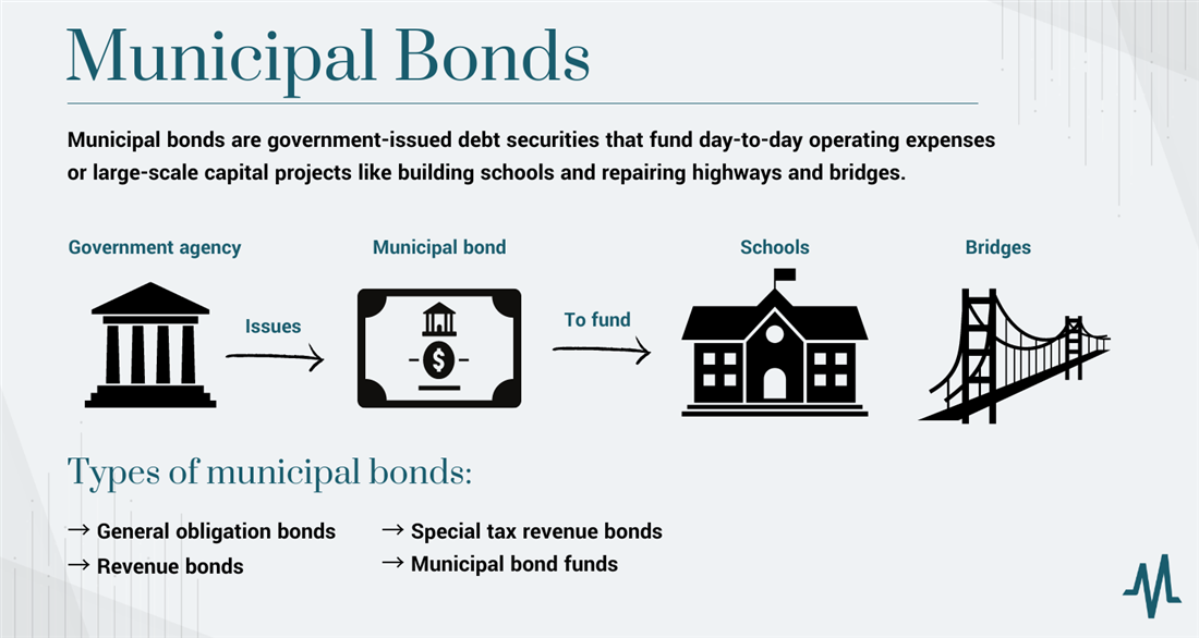 what are municipal bonds and how do they work infographic