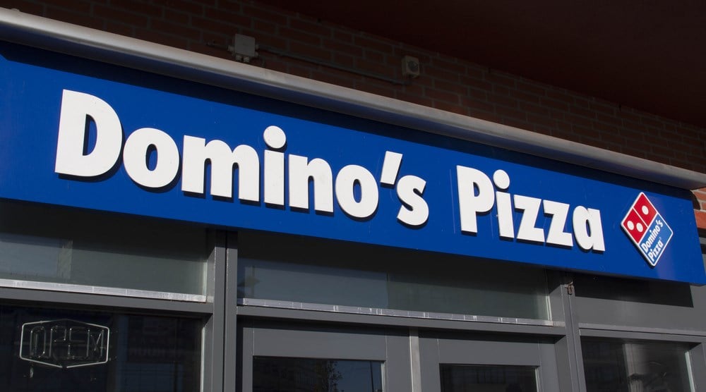 Domino's pizza stock price 