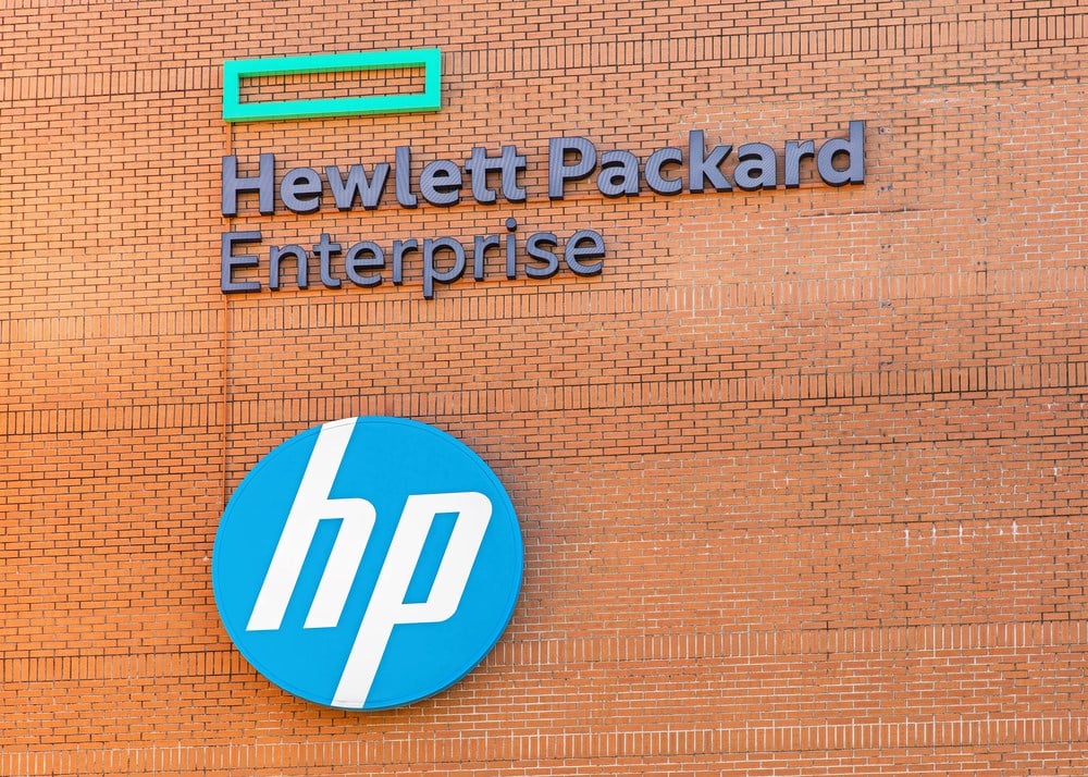 Hewlett Packard Enterprise stock price 