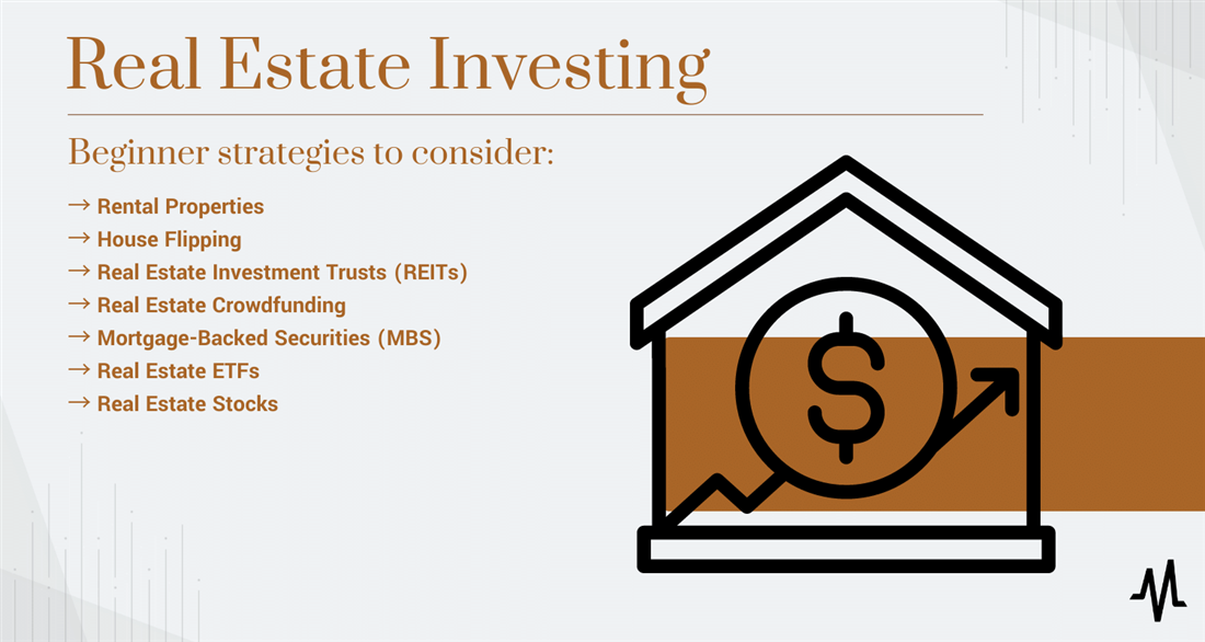 how to start investing in real estate infographic