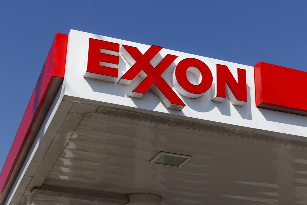 Exxon Mobil stock price 