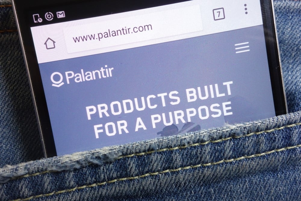 Palantir Technologies stock price                 