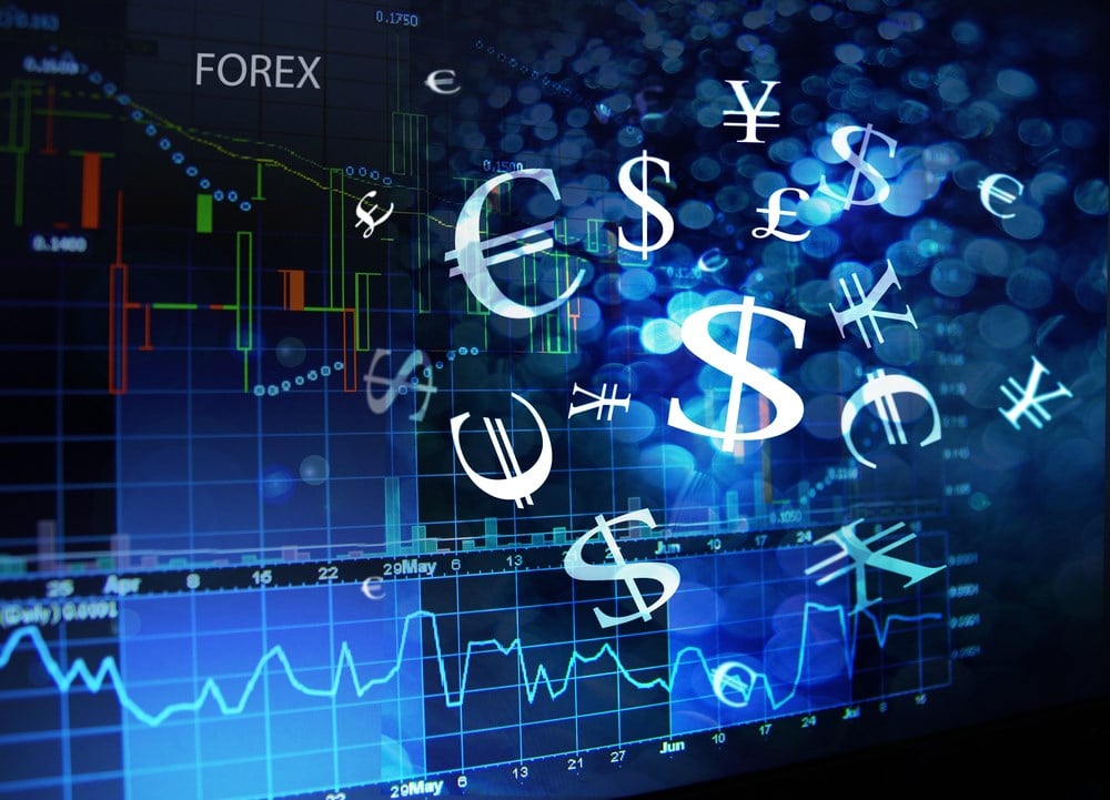 What is forex and how does it work? Image of currencies and forex on a chart