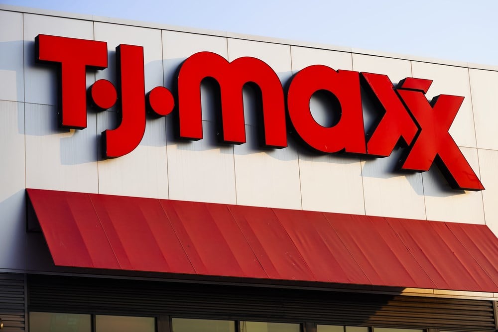 The TJX Companies stock price                                