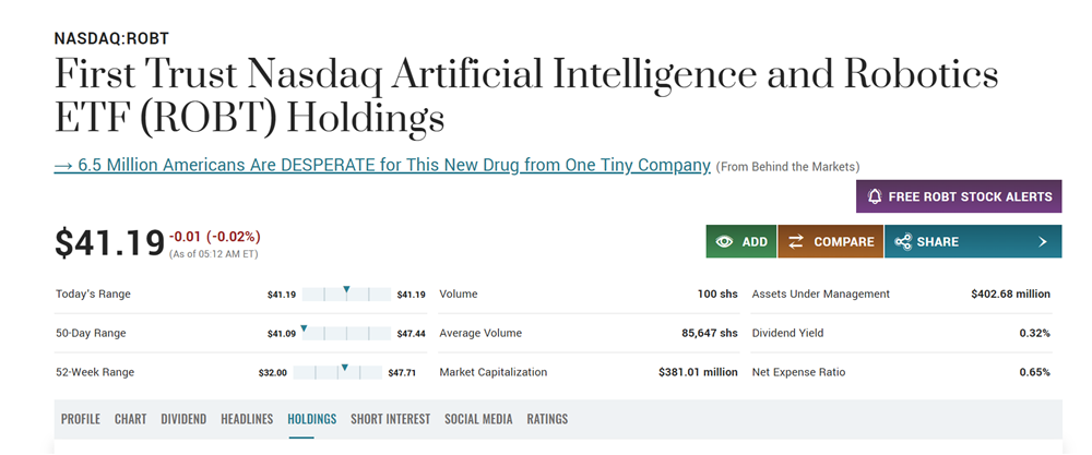 OpenAI might not be available to purchase, but you could consider this robotics ETF.