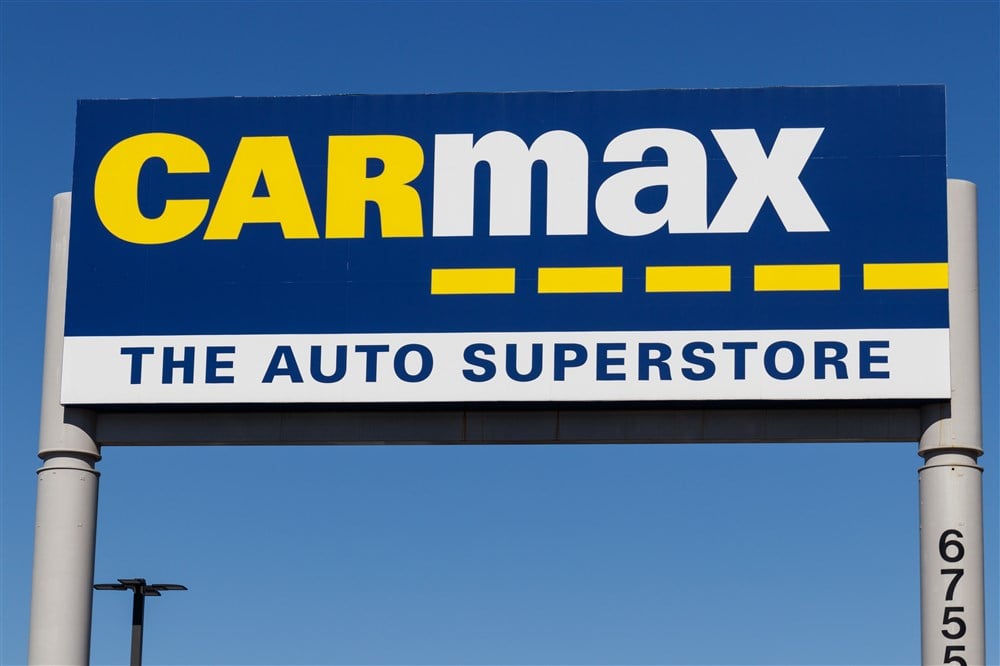 CarMax logo displayed on signage