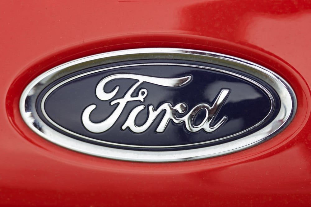Ford stock price 