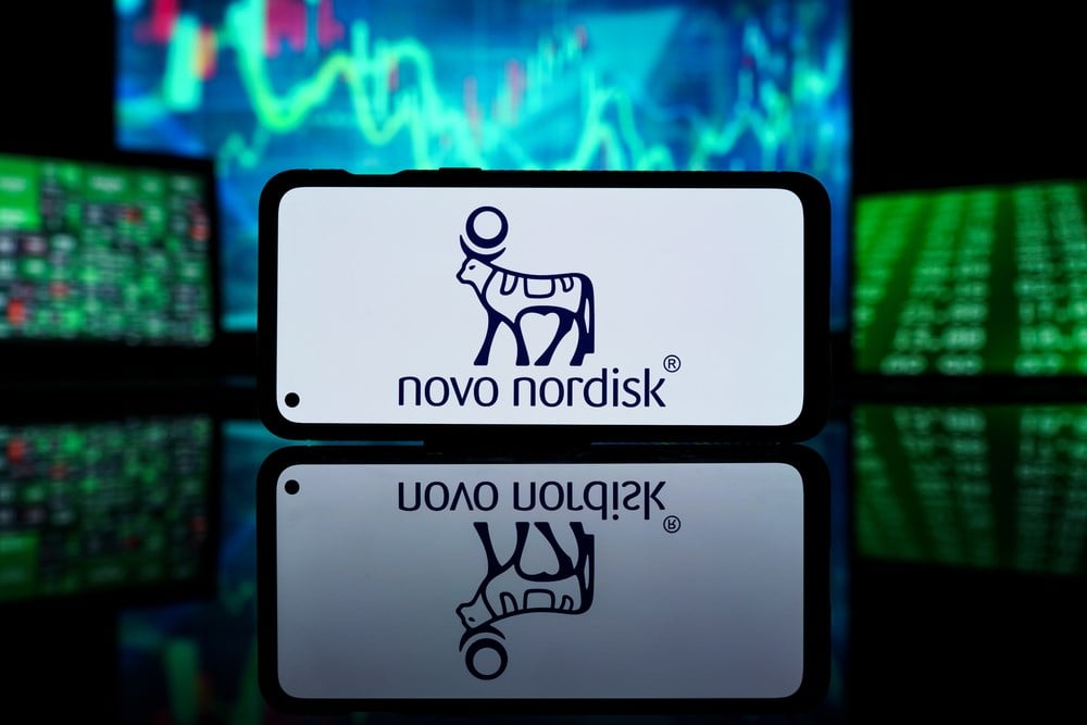 Novo Nordisk stock price 