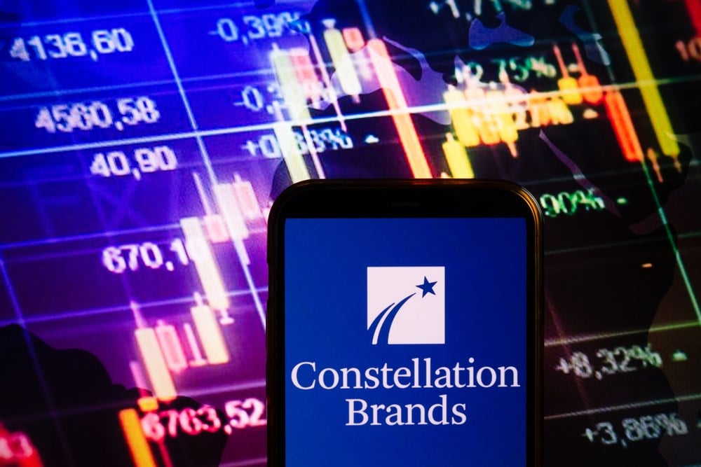 Constellation Brands stock price 