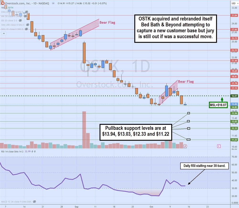 ostk stock chart