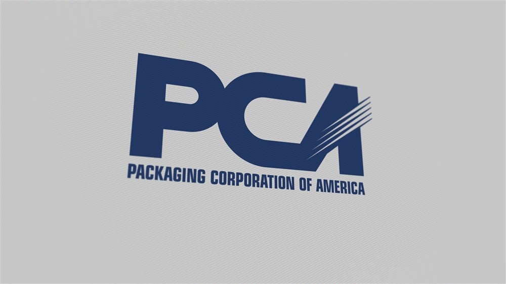 packaging corporation of america logo on white background