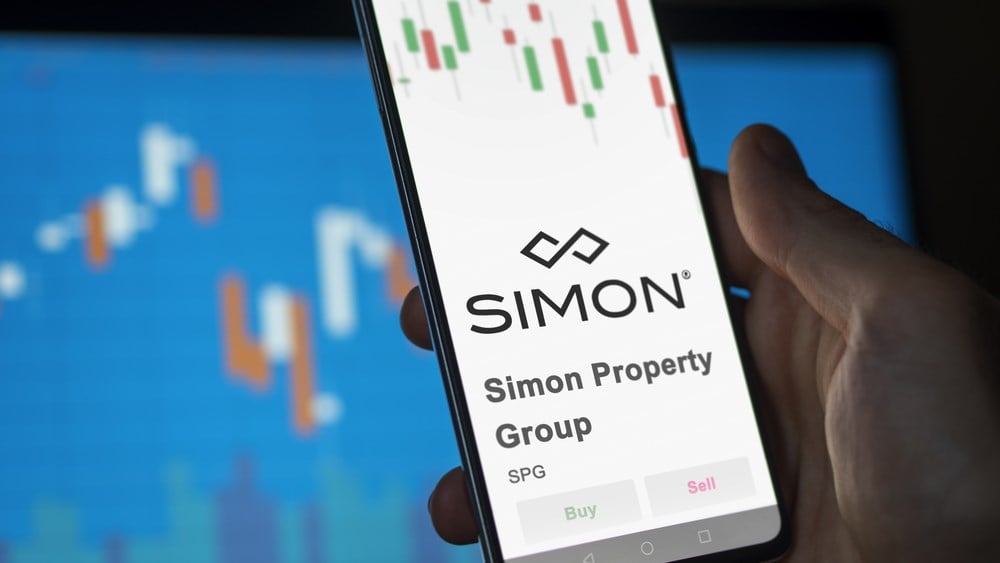 Simon Property Group stock price 