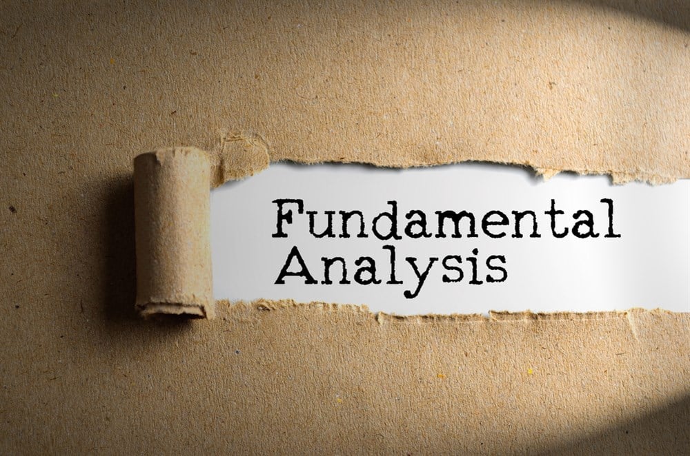 Torn paper with word FUNDAMENTAL ANALYSIS. What is fundamental analysis? Learn more.