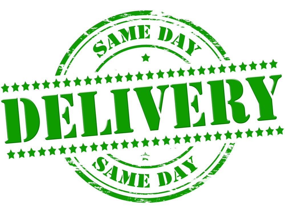 Same day delivery 