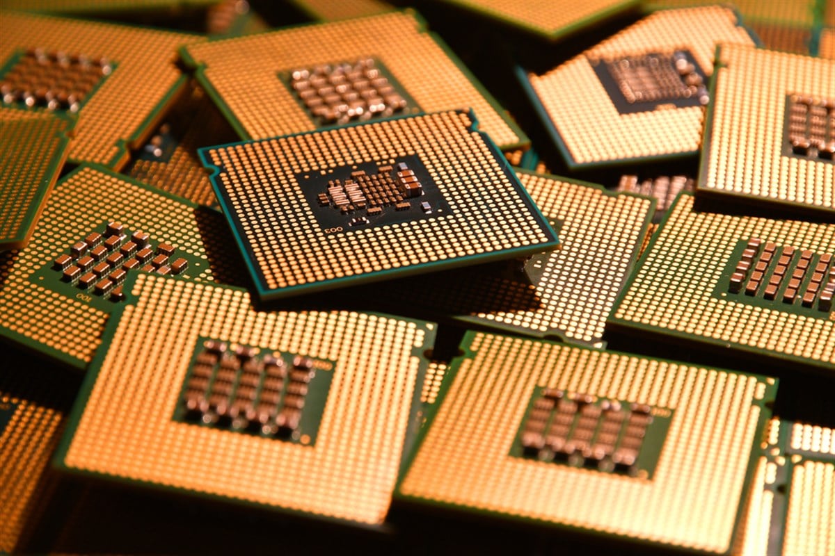 old computer Chip Processors