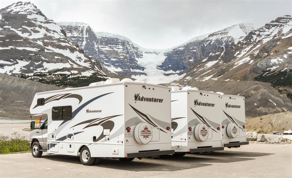 RVs against the mountains: Learn more about RV stocks