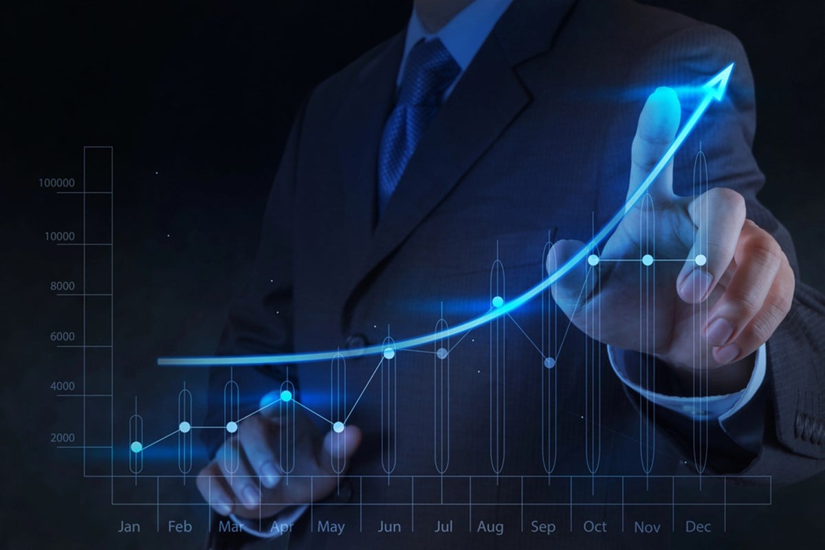 best growth stocks; image of a chart going up